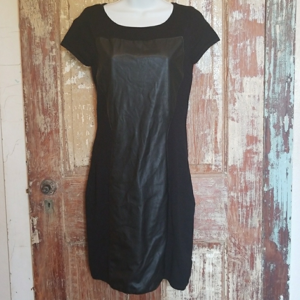 Black Leather Dress